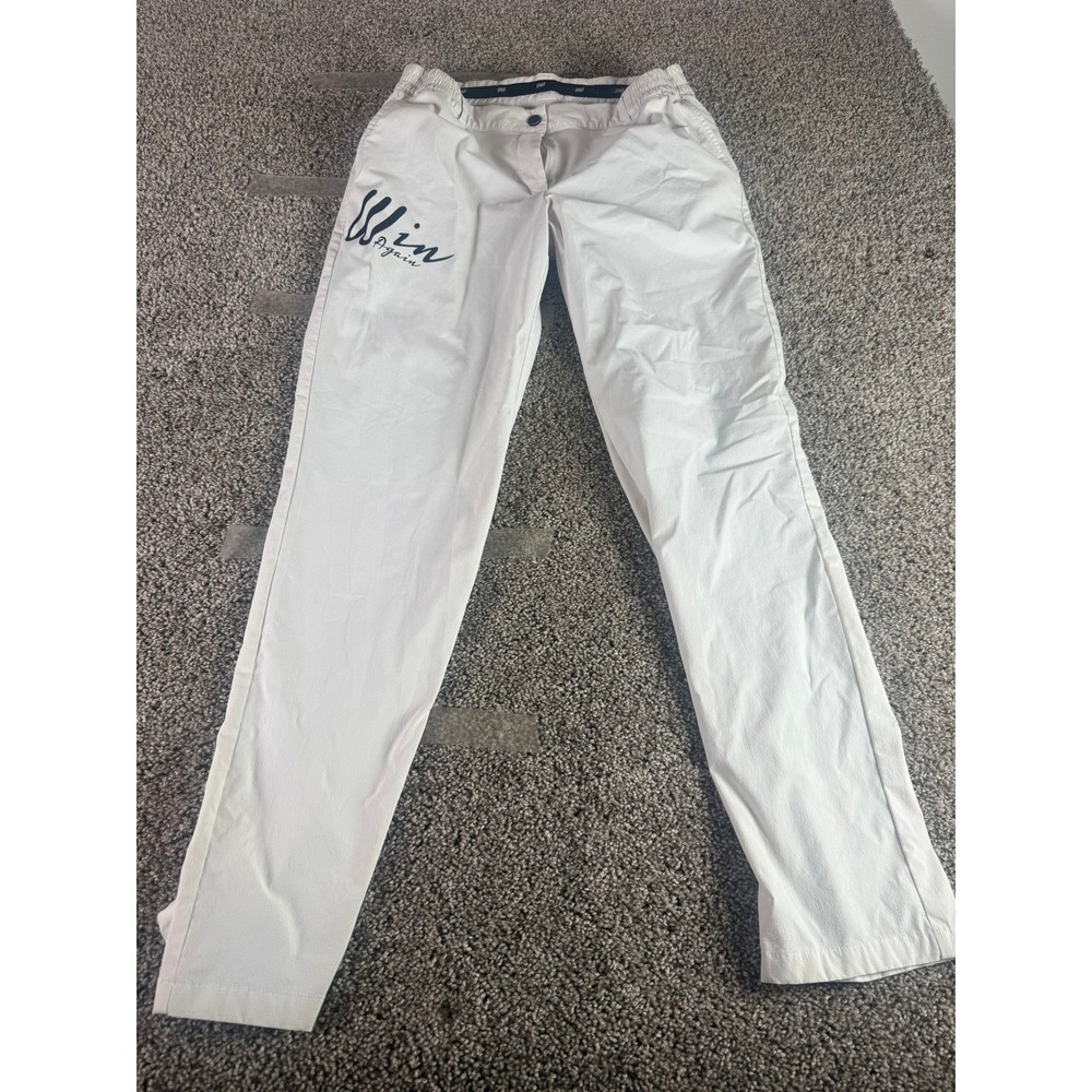 BOB The Original Win Again Italian Design Womens White Golf Pants - 73 (US 28)